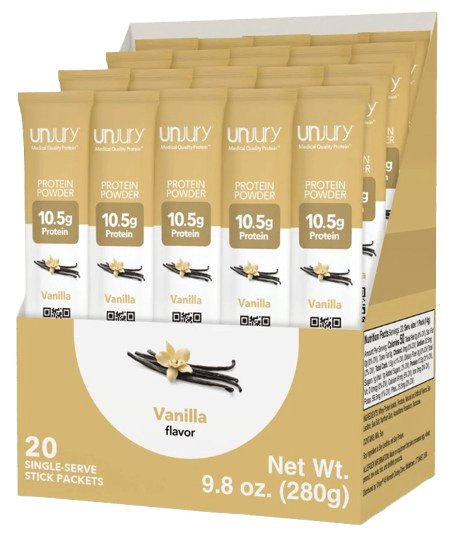 Whey Protein Single-Serve Stick Packets Default Category Unjury Vanilla 