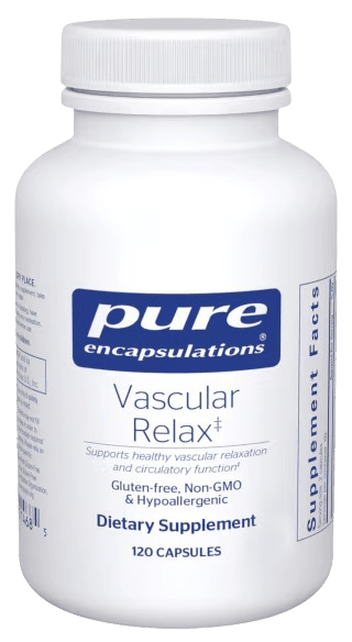 Vascular Relax - 120 Capsules Default Category Pure Encapsulations 
