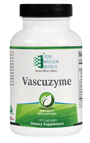 Vascuzyme Default Category Ortho Molecular 120 Capsules 