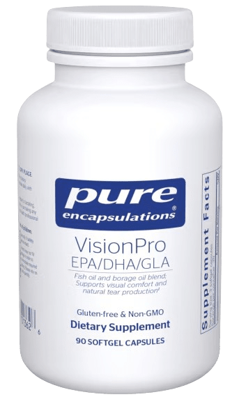 VisionPro EPA/DHA/GLA Default Category Pure Encapsulations 90 Capsules 