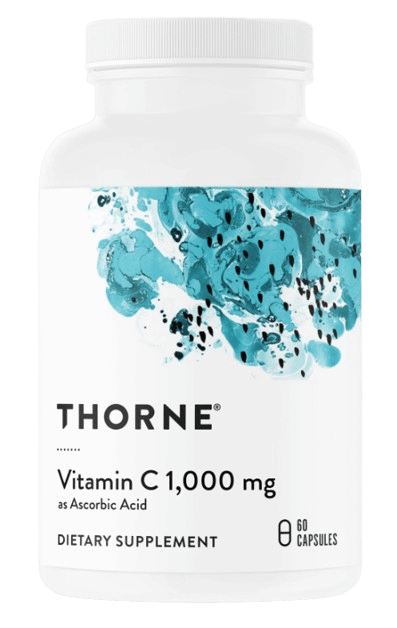 Vitamin C 1,000 mg (formerly Ascorbic Acid) - 60 Capsules Default Category Thorne 
