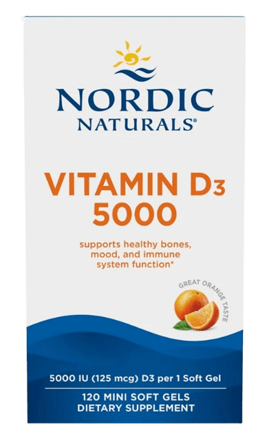 Vitamin D3 5000 - 120 softgels Default Category Nordic Naturals 120 ct 