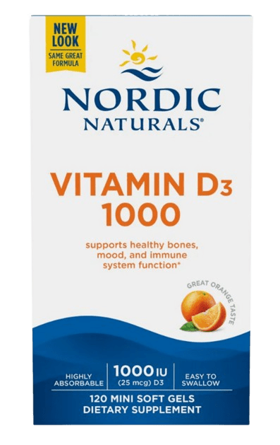Vitamin D3 - 120 softgels Default Category Nordic Naturals 