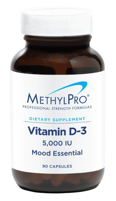 Vitamin D-3 5,000 IU Default Category MethylPro 90 Capsules 