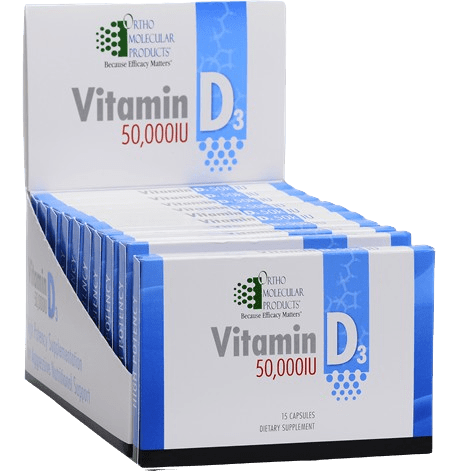 Vitamin D3 50,000 IU - 150 Capsules Default Category Ortho Molecular 
