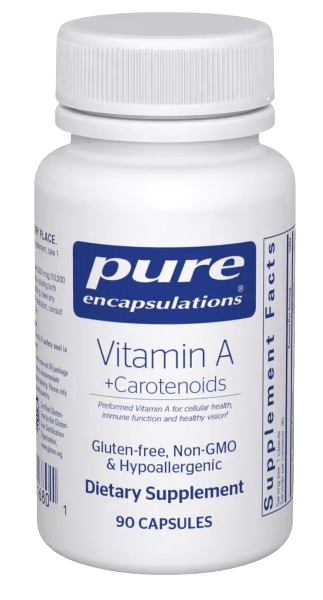 Vitamin A + Carotenoids - 90 Capsules Default Category Pure Encapsulations 