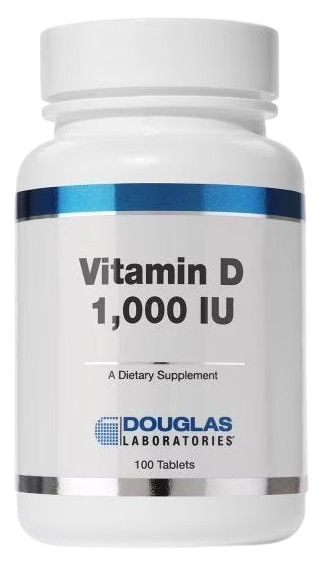 Vitamin D (1,000 I.U.) - 100 Tablets