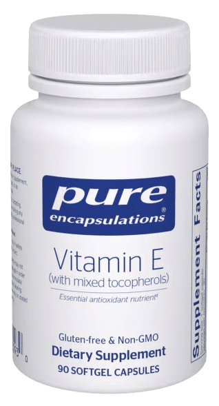 Vitamin E (with mixed tocopherols) Default Category Pure Encapsulations 90 Capsules 