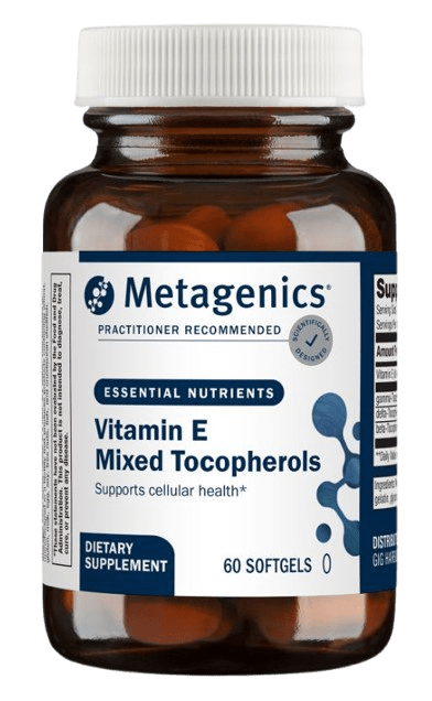 Vitamin E Mixed Tocopherols (Formerly E Complex-1:1™) - 60 Softgels Default Category Metagenics 