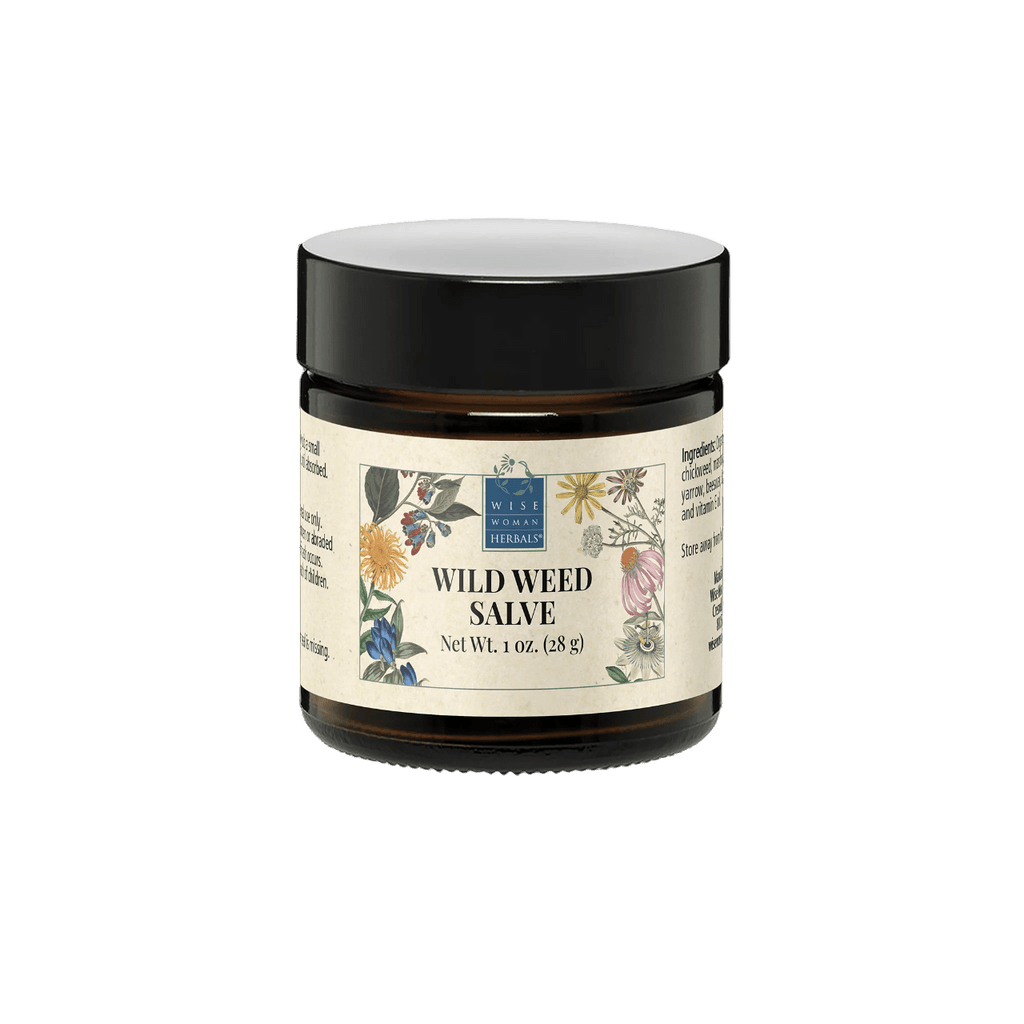 Wild Weed Salve Default Category Wise Woman Herbals 1 oz 