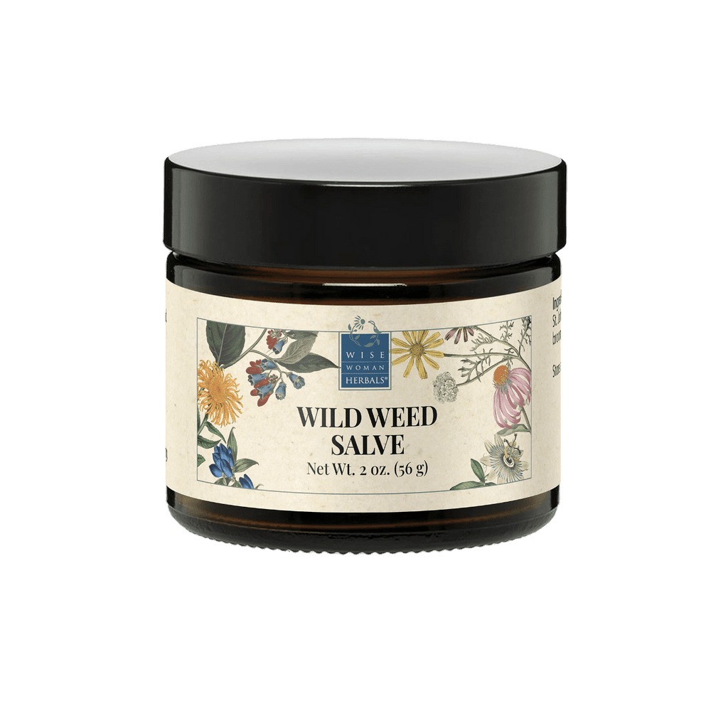 Wild Weed Salve Default Category Wise Woman Herbals 2 oz 
