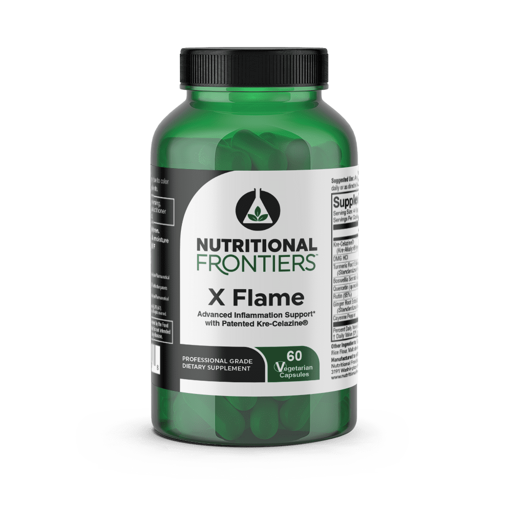 X-Flame® Default Category Nutritional Frontiers 60 Capsules 