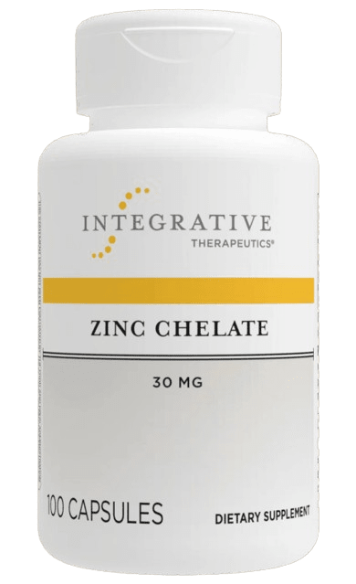 Zinc Chelate - 100 Capsules Default Category Integrative Therapeutics 
