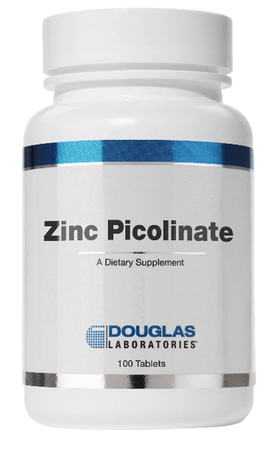Zinc Picolinate - 100 Tablets Default Category Douglas Labs 