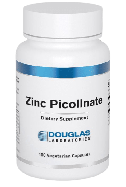 Zinc Picolinate 15 mg - 100 Capsules Vitamins & Supplements Douglas Labs 