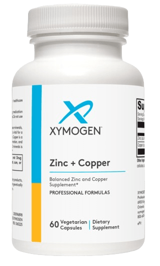 Zinc + Copper Default Category Xymogen 60 Capsules 