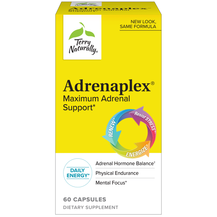 Adrenaplex Default Category Terry Naturally 60 Capsules 