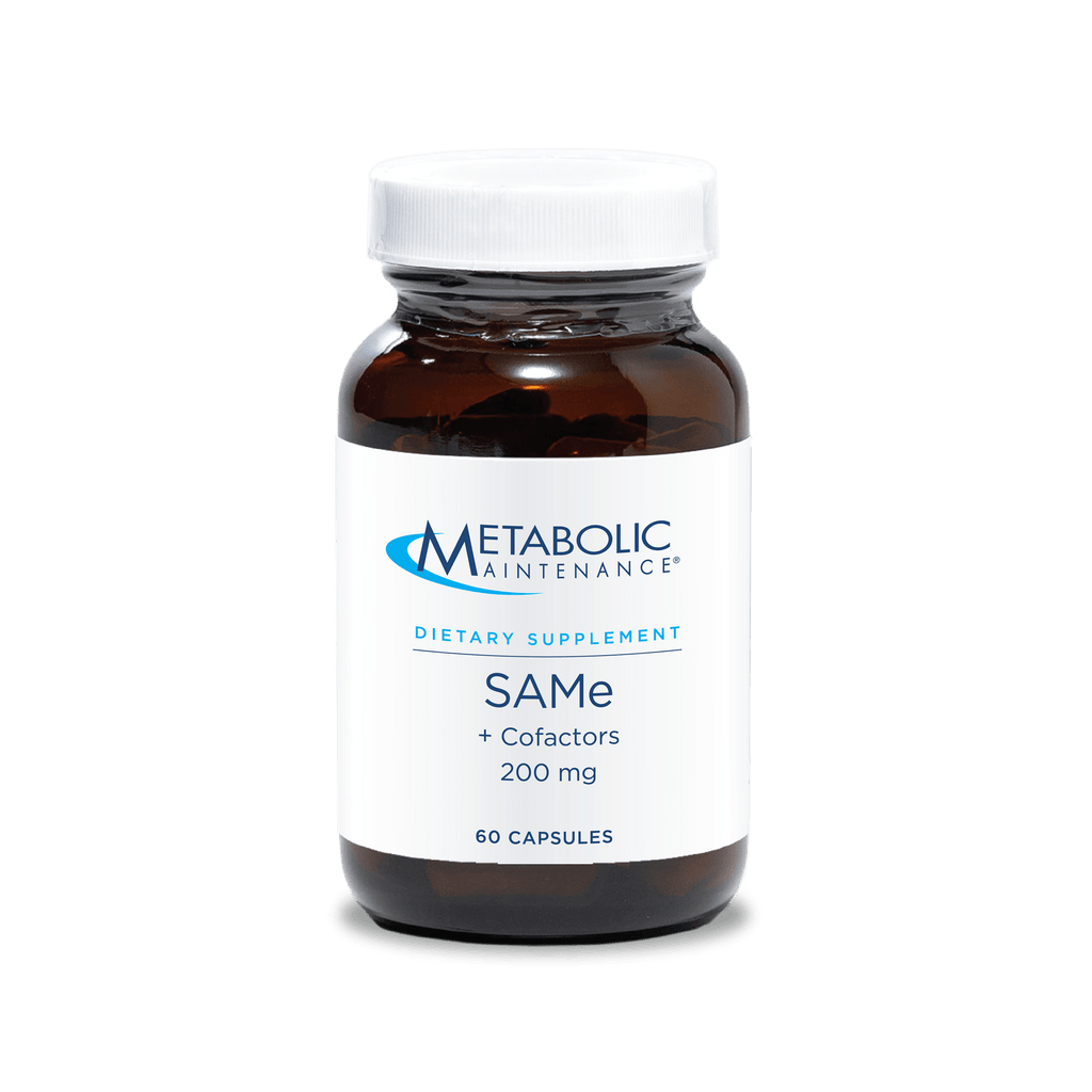 SAMe + Cofactors 200 mg - 60 Capsules Default Category Metabolic Maintenance 