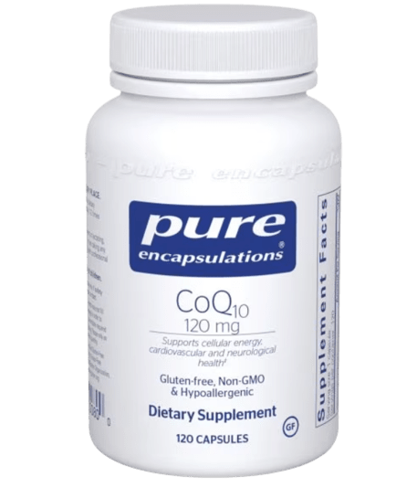 CoQ10 - 120 mg Default Category Pure Encapsulations 120 Capsules 