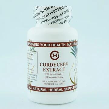 Cordyceps Extract - 120 Capsules Default Category Chi's Enterprise 