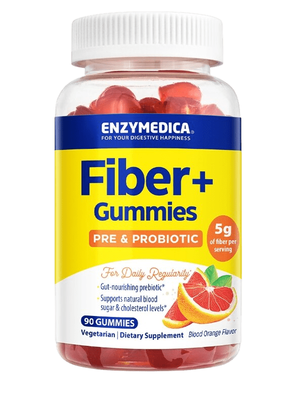 Fiber+ Gummies - 90 gummies Default Category Enzymedica 