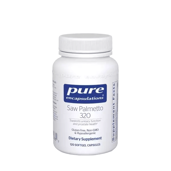 Saw Palmetto 320 Default Category Pure Encapsulations 120 Softgel Capsules 