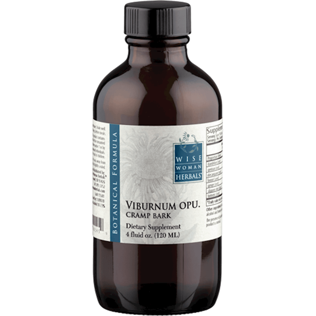 Cramp Bark (Viburnum opulus) Default Category Wise Woman Herbals 4 fl oz 