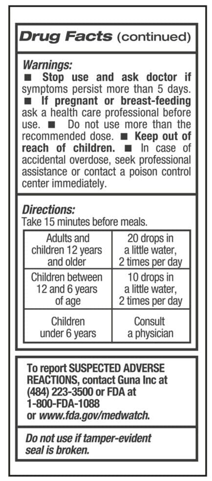 Guna Digestion Plus - 1 fl oz | Healthy Habits Living