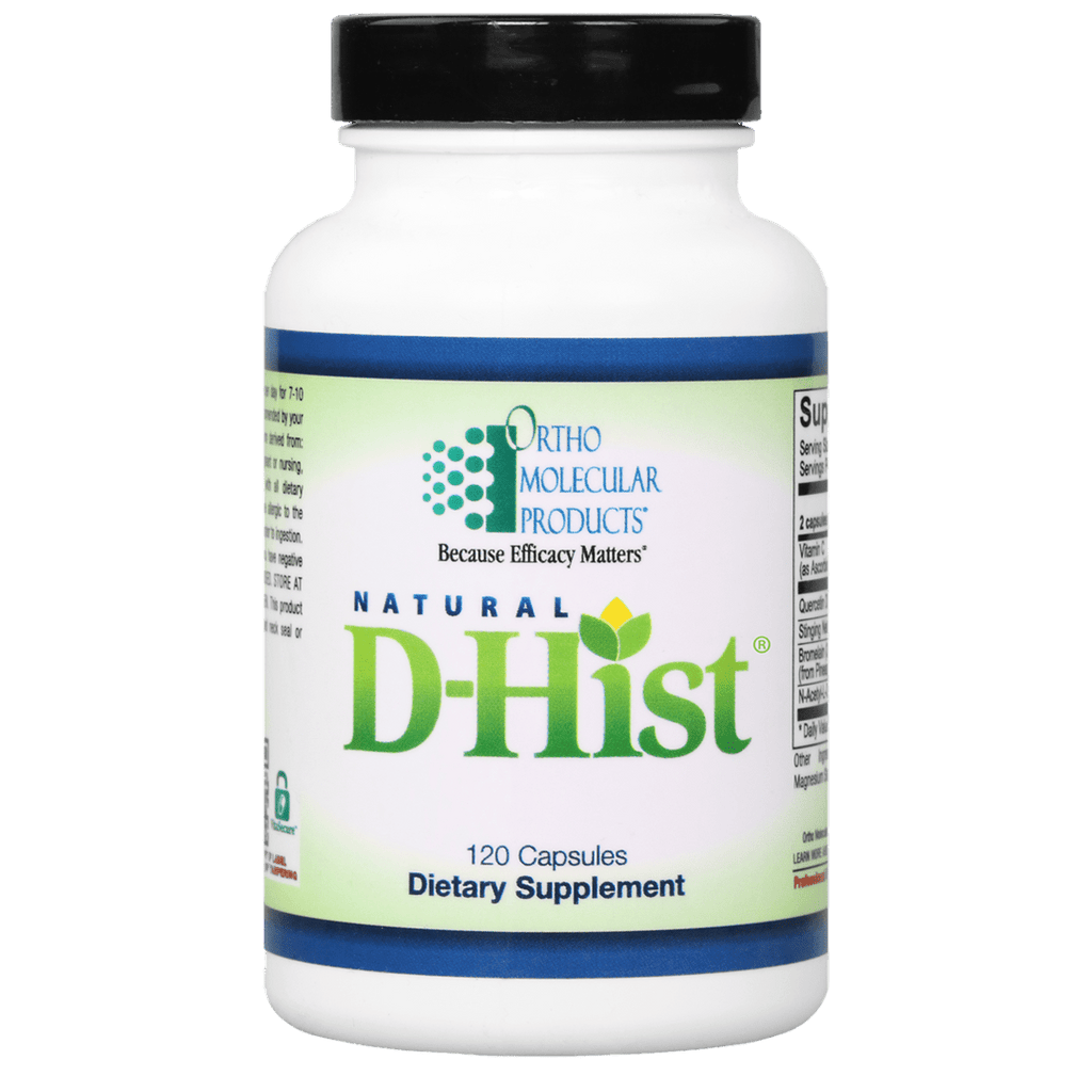 Natural D-Hist Default Category Ortho Molecular 120 Capsules 