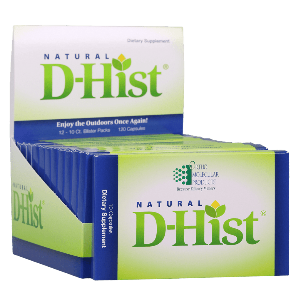Natural D-Hist Default Category Ortho Molecular Blister Pack - 120 Capsules 