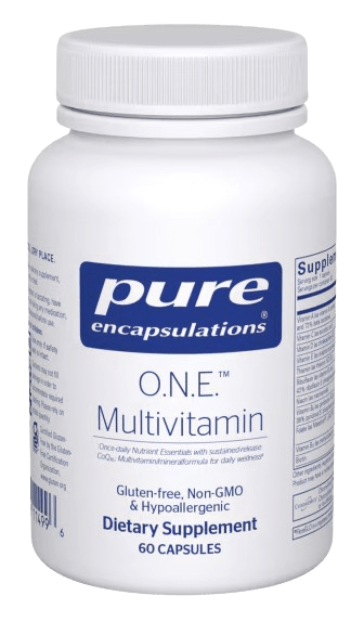 O.N.E. Multivitamin Default Category Pure Encapsulations 60 Capsules 