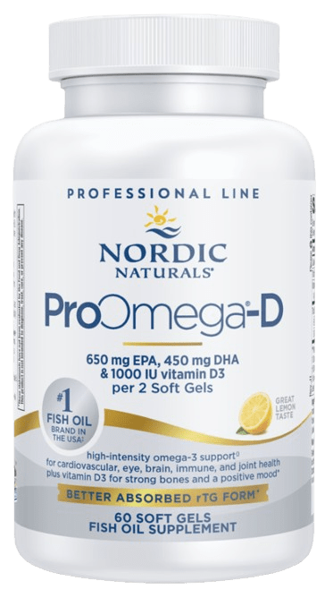 ProOmega-D Default Category Nordic Naturals 60 softgels 