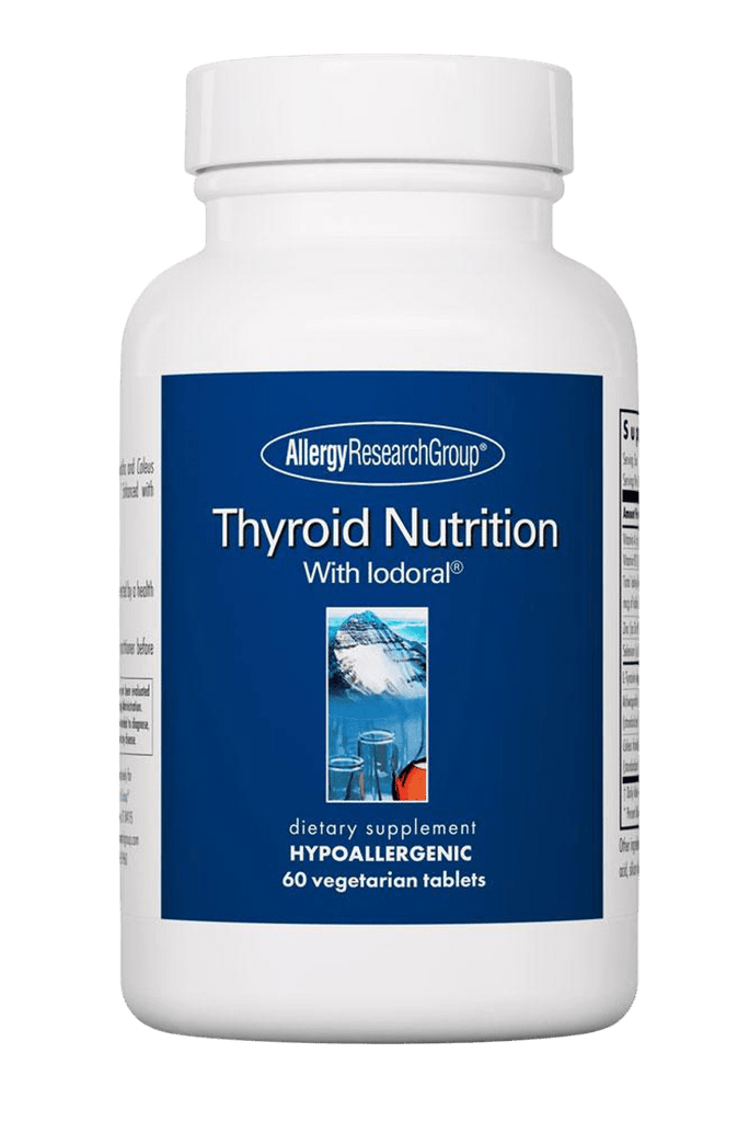 Thyroid Nutrition with Iodoral - 60 Tablets Default Category Allergy Research Group 