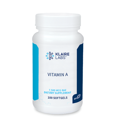Vitamin A - 100 Softgels Default Category Klaire Labs 