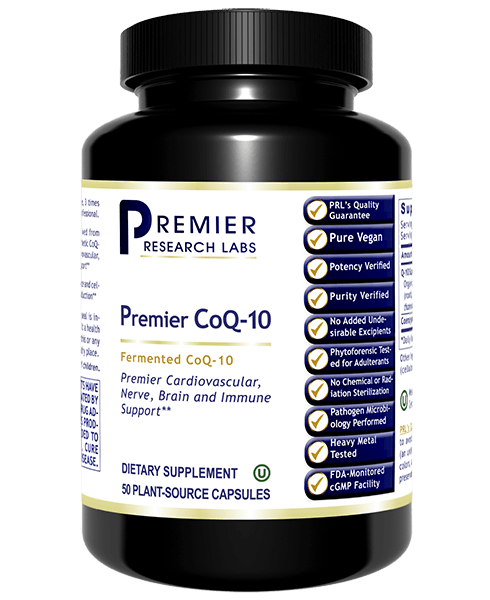 CoQ-10, Premier - 50 Capsules Default Category Premier Research Labs 
