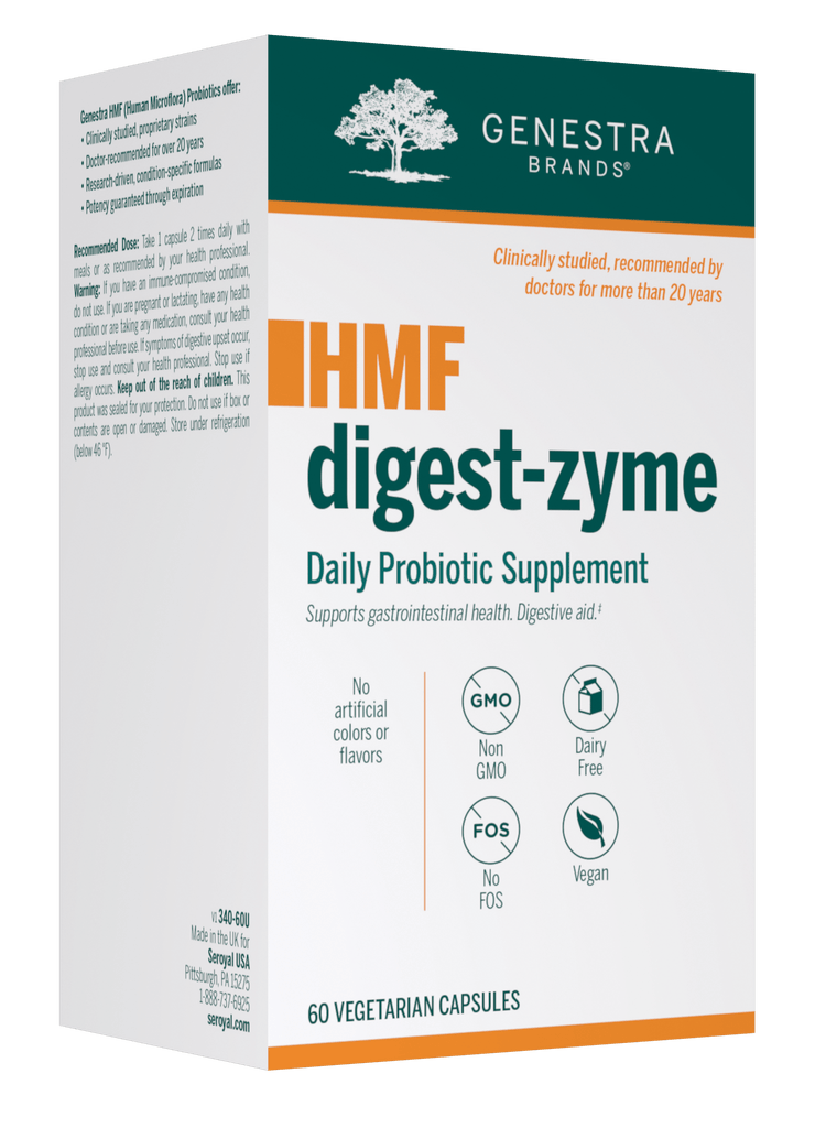 HMF Digest-zyme - 60 Capsules Default Category Genestra 