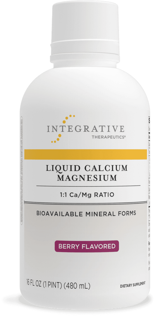 Liquid Calcium Magnesium 1:1 - 16 OZ Default Category Integrative Therapeutics 