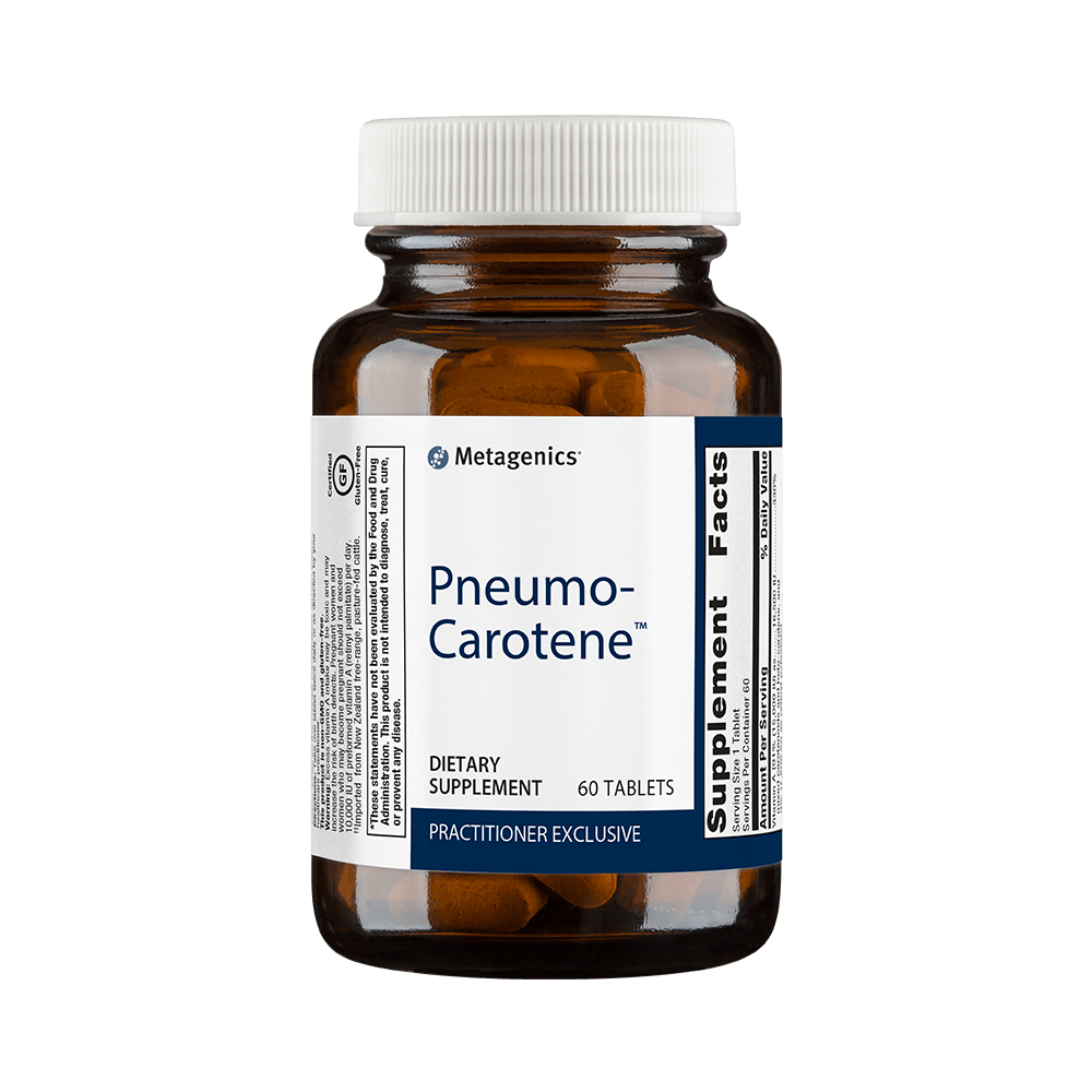 Pneumo-Carotene - 60 Tablets Default Category Metagenics 