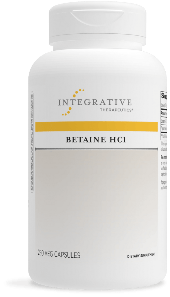 Betaine HCl - 250 Capsules Default Category Integrative Therapeutics 