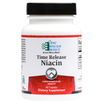 Time Release Niacin - 90 Capsules Default Category Ortho Molecular 