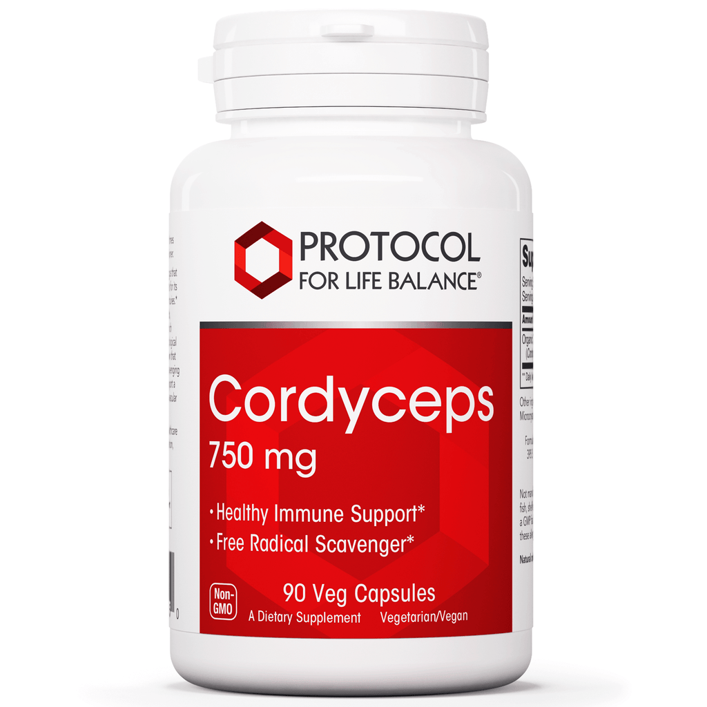 Cordyceps - 90 Capsules Default Category Protocol for Life Balance 