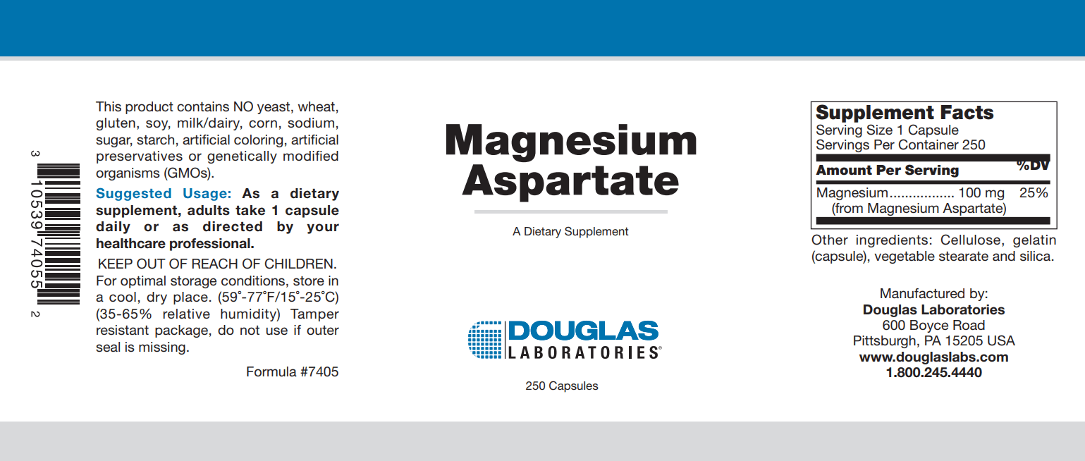 Magnesium Aspartate Healthy Habits Living