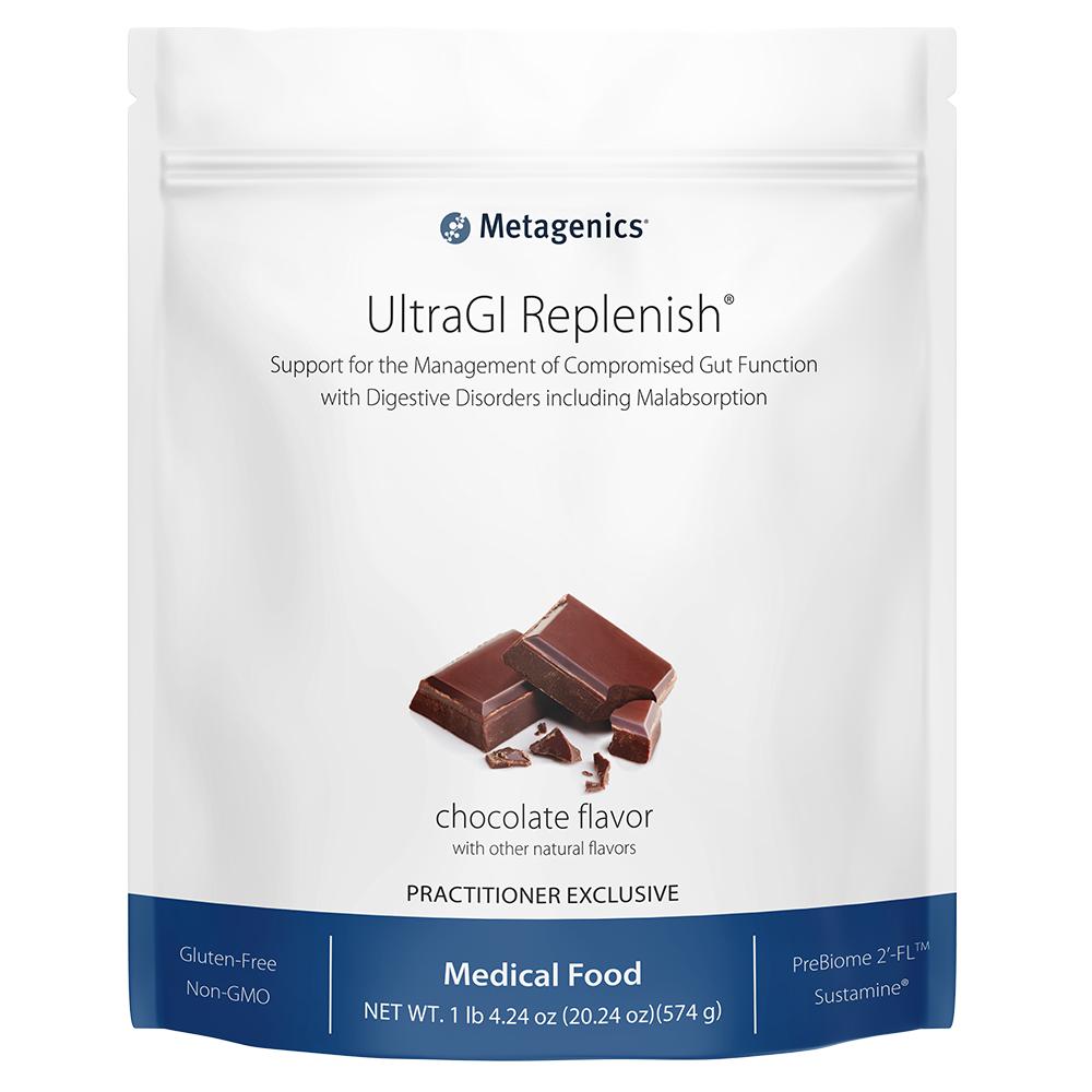 UltraGI Replenish Default Category Metagenics 14 Servings Chocolate 