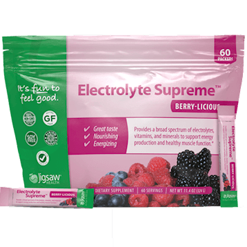 Electrolyte Supreme™ Berry-Licous Default Category Jigsaw Health 60 Packets 