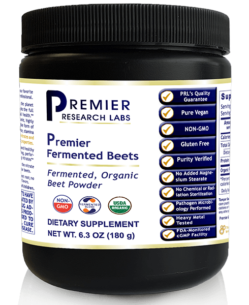 Fermented Beets, Premier - 6.3 oz Default Category Premier Research Labs 