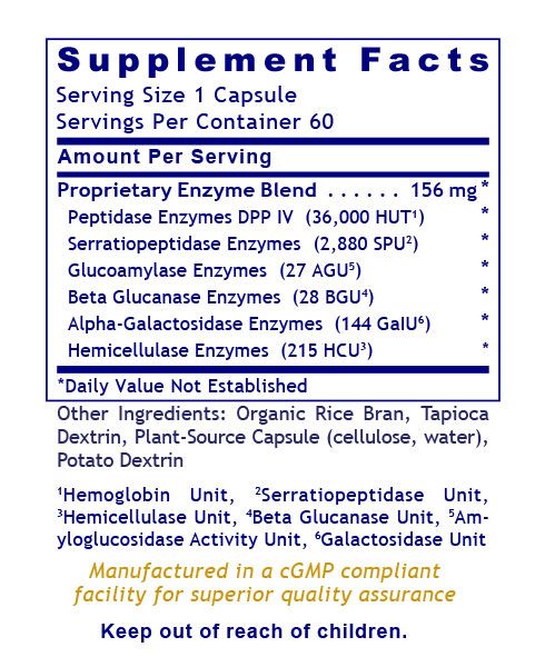 Digestase-SP - 60 Capsules Default Category Premier Research Labs