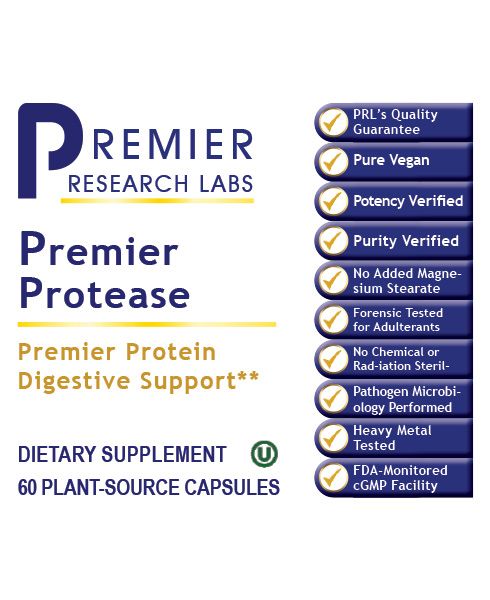 Protease, Premier - 60 Capsules – Healthy Habits Living