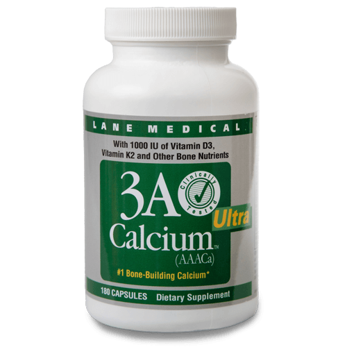 3A Calcium Ultra - 180 Capsules Default Category Lane Labs 