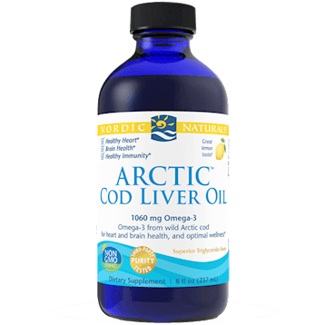 Arctic Cod Liver Oil Lemon - 8 fl oz Default Category Nordic Naturals 