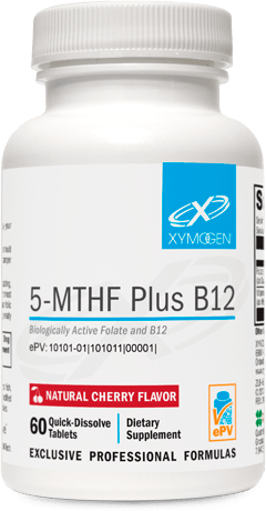 5-MTHF Plus B12 Default Category Xymogen 60 Tablets 